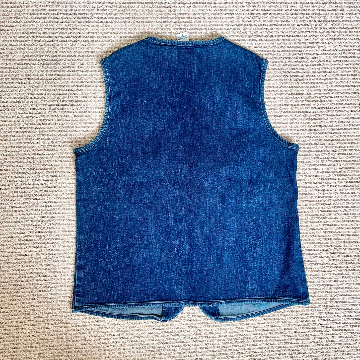 π₯πππ£πππ DENIM SAILBOAT EMBROIDERED VEST