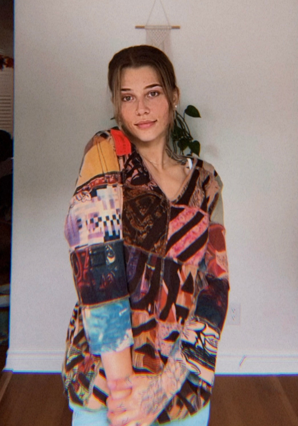 𝓥𝓘𝓝𝓣𝓐𝓖𝓔 PATCHWORK SHIRT