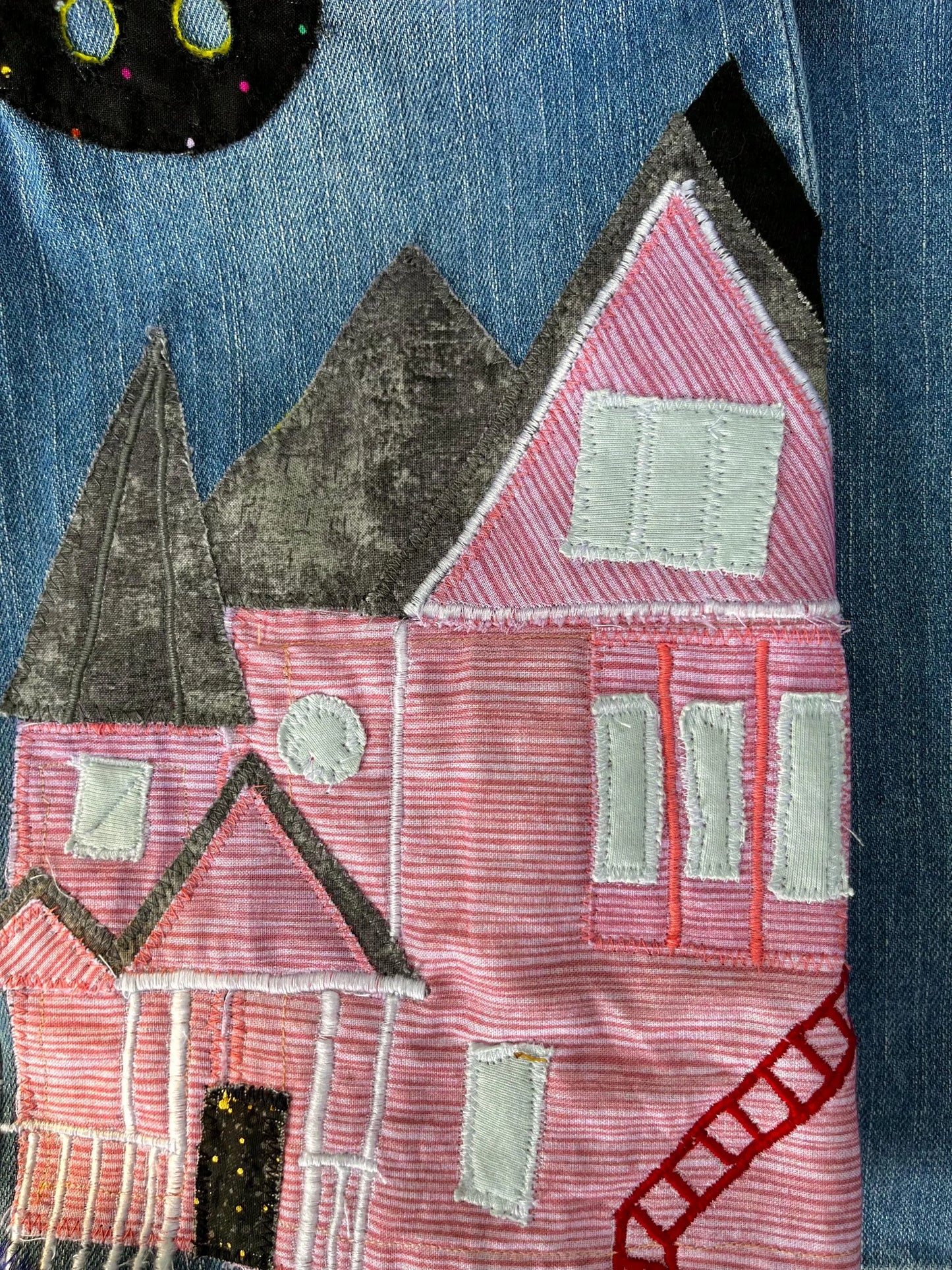 CORALINE PATCHWORK JEANS