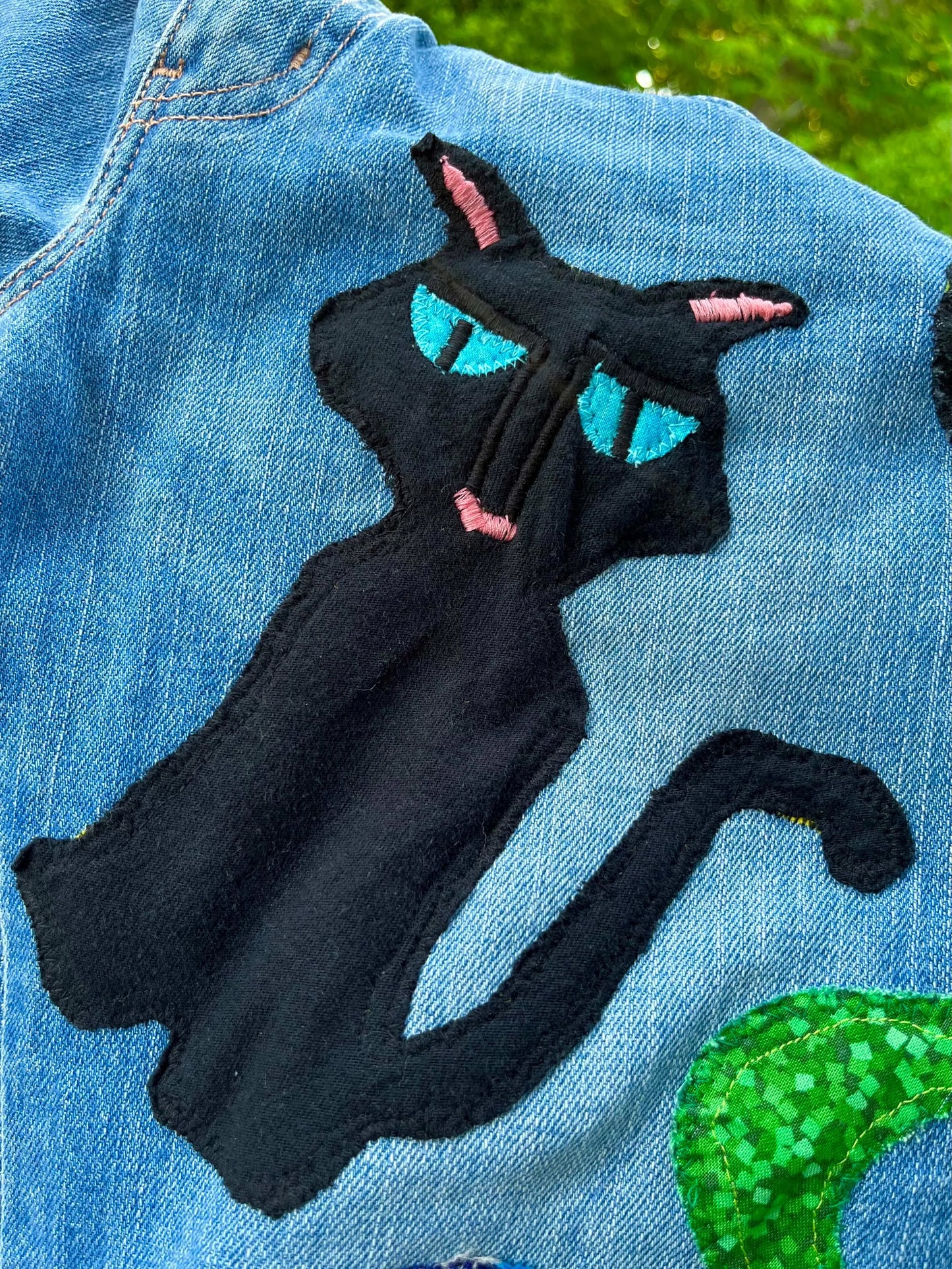 CORALINE PATCHWORK JEANS